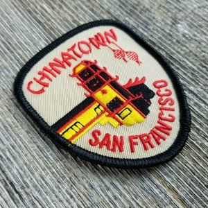 San Francisco Patch China Town California Souvenir
